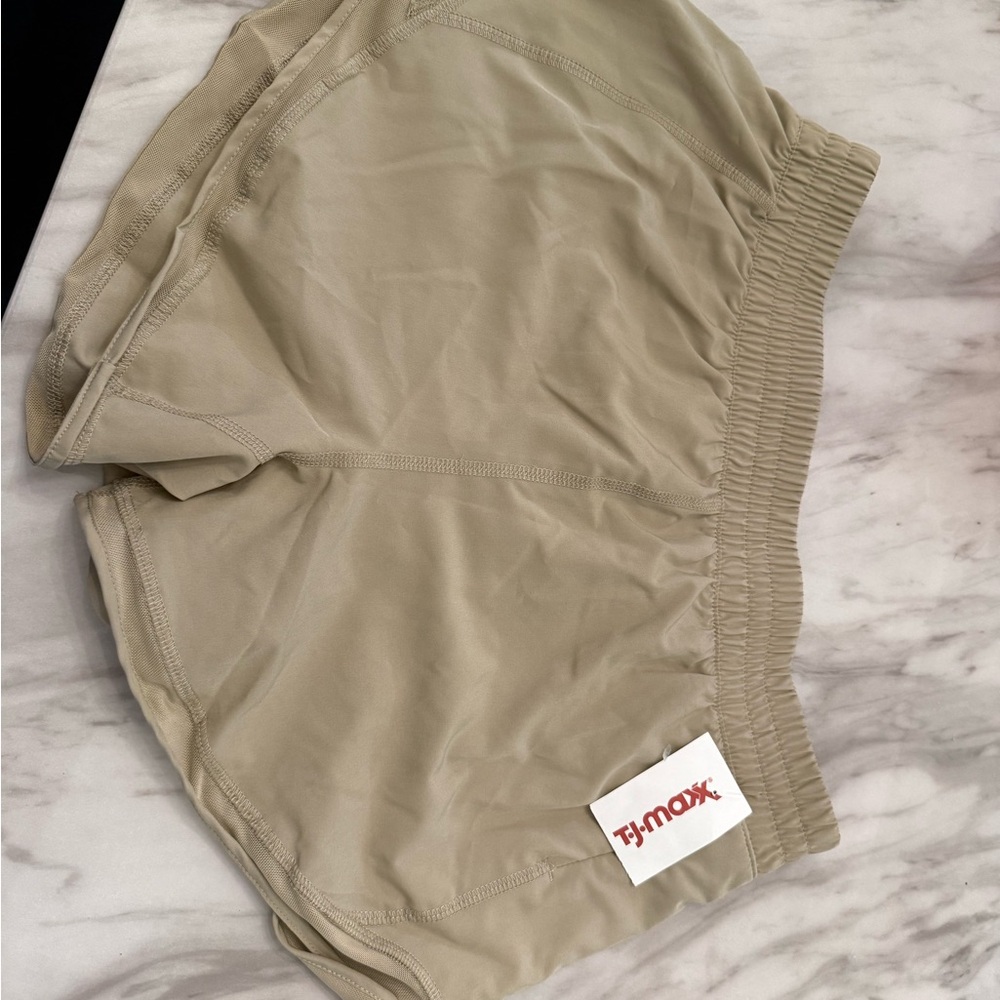 Love Tree Men's Athletic Shorts in Beige